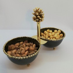 2'li İkramlık Obsidyen Renk